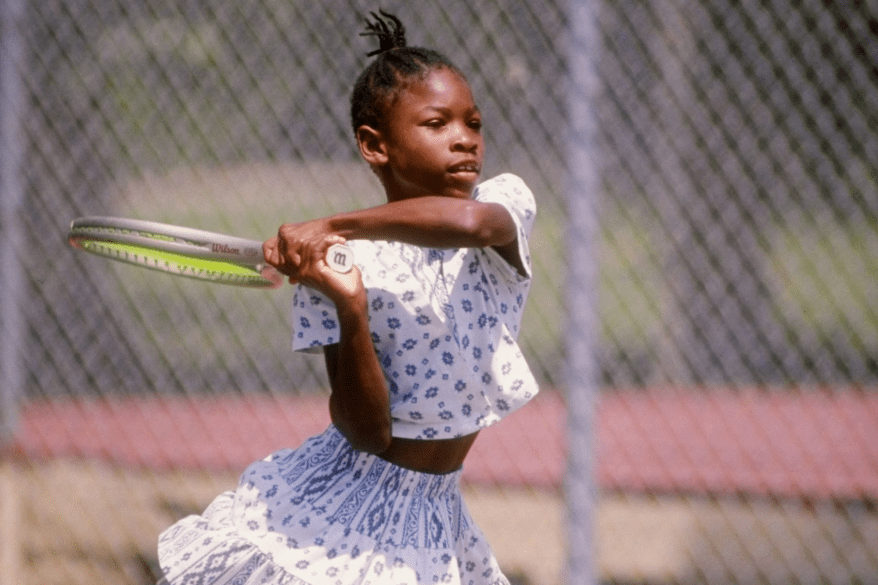young serena williams photos