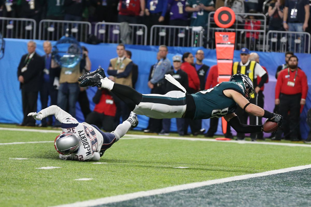 Zach Ertz game-winning play