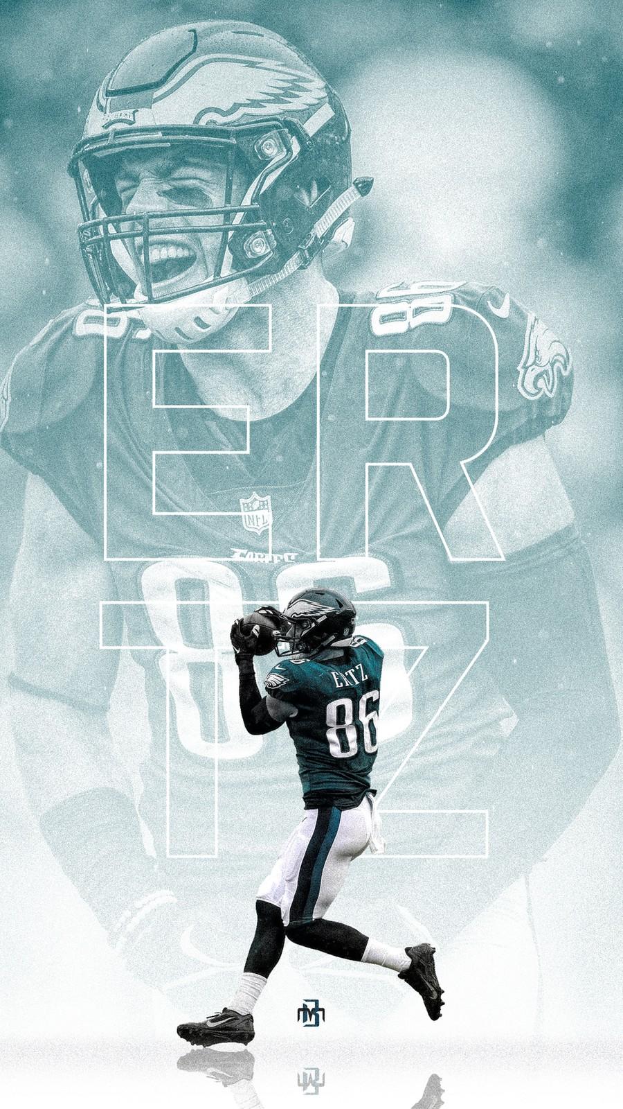 Zach Ertz phone wallpaper