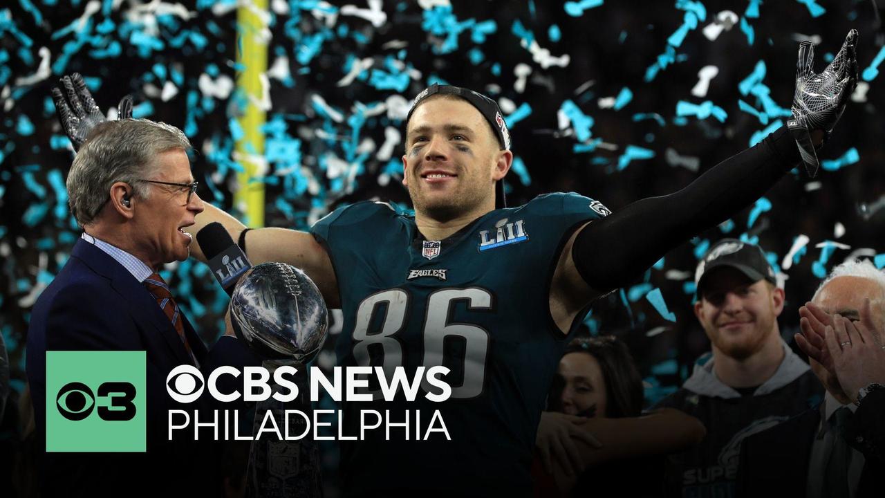 Zach Ertz Super Bowl history
