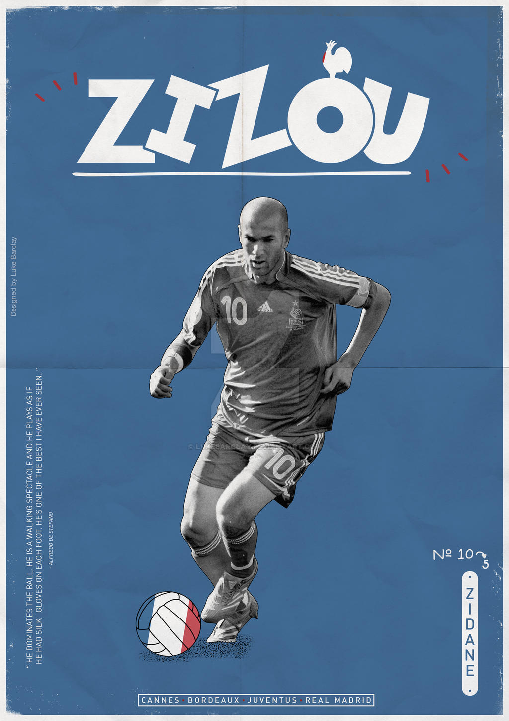 Zidane motivational prints
