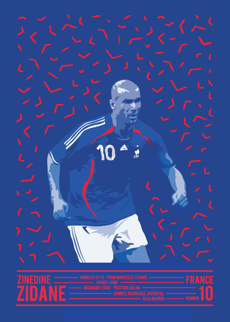 zidane poster 0090