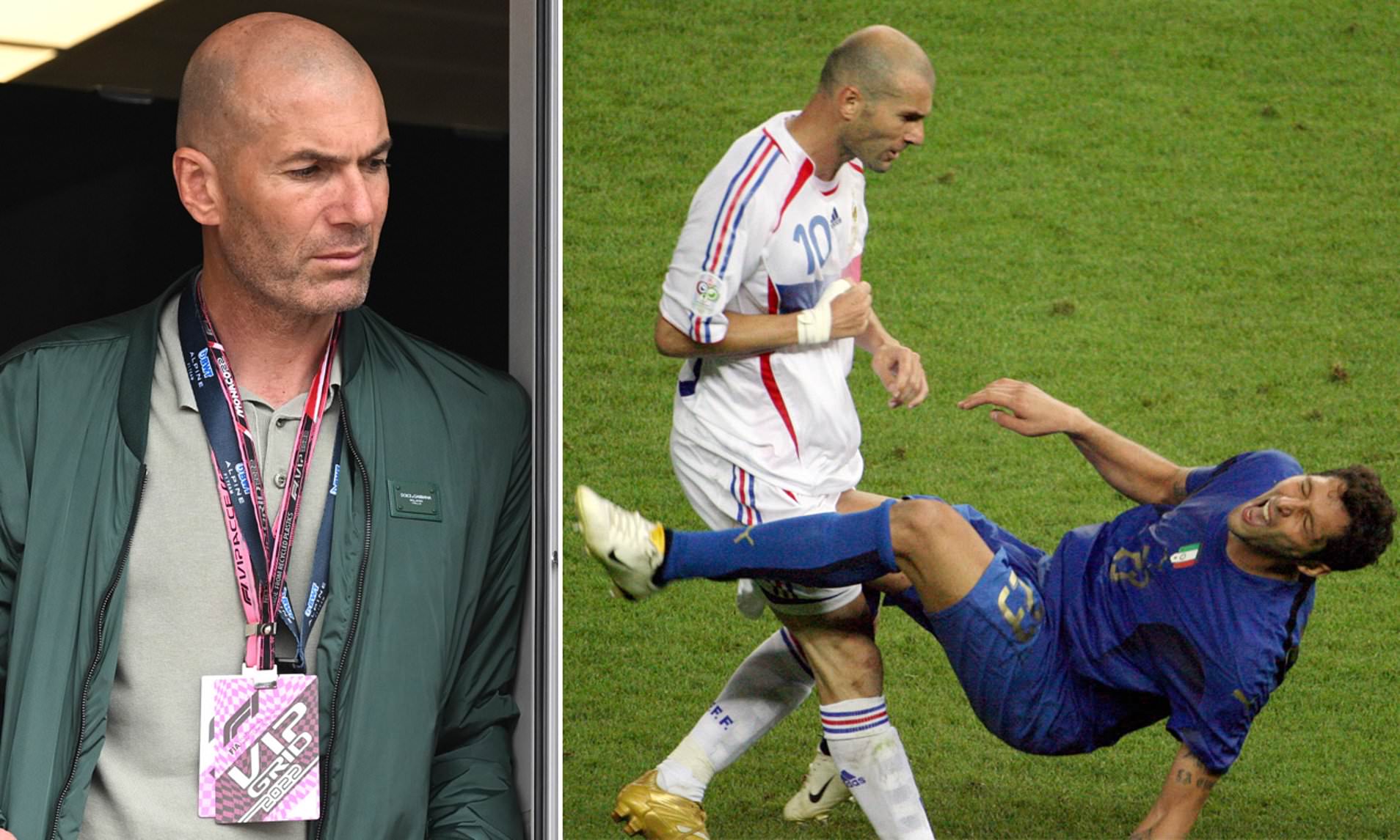 zidane walking past the world cup 0013