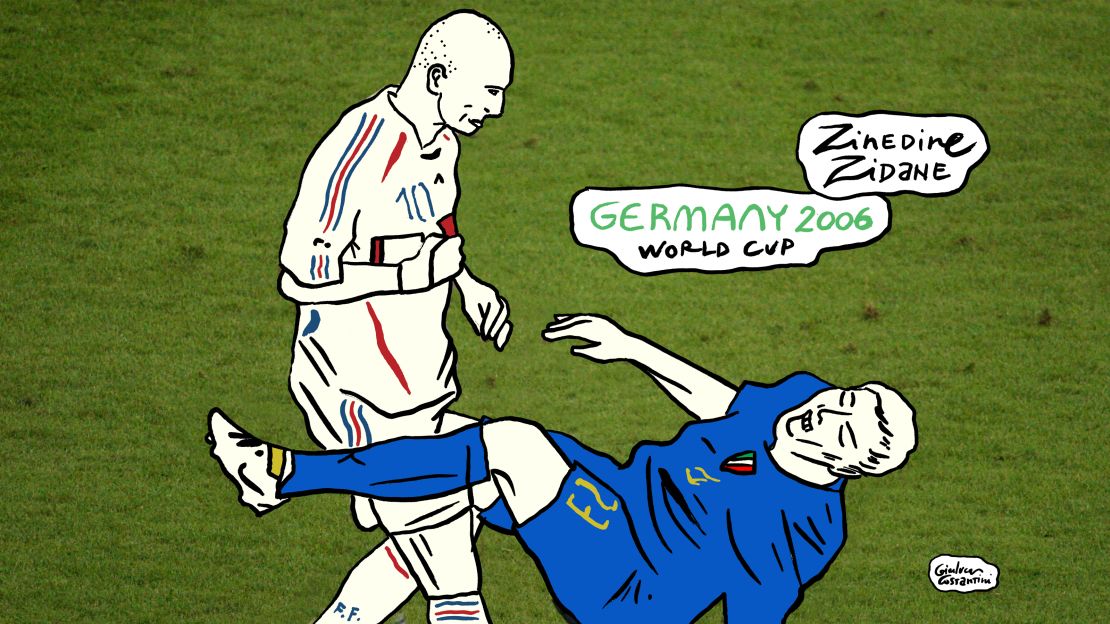 zidane walking past the world cup 0036