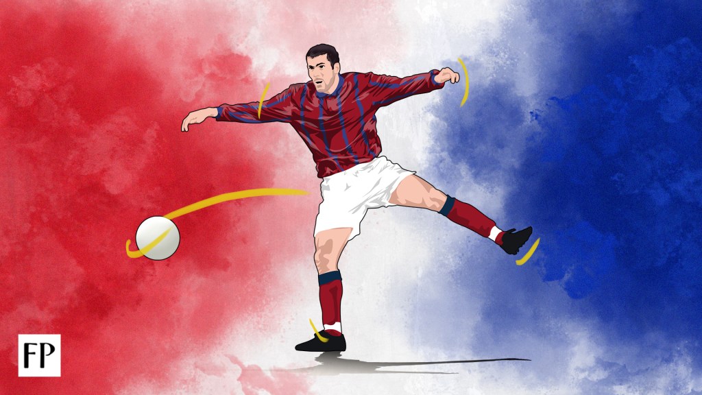 zidane walking past the world cup 0060