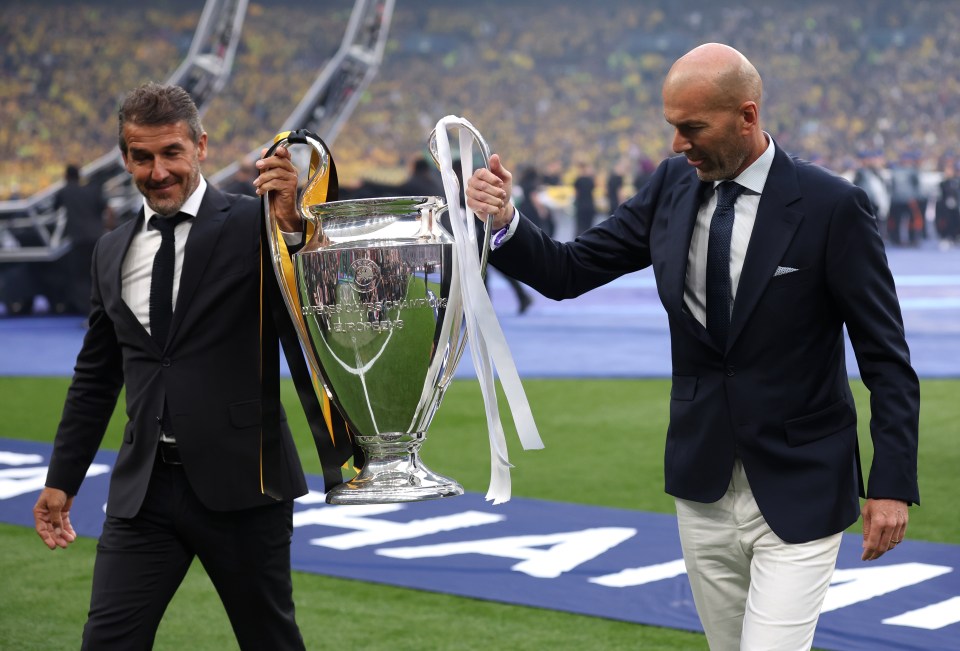 zidane walking past the world cup 0076