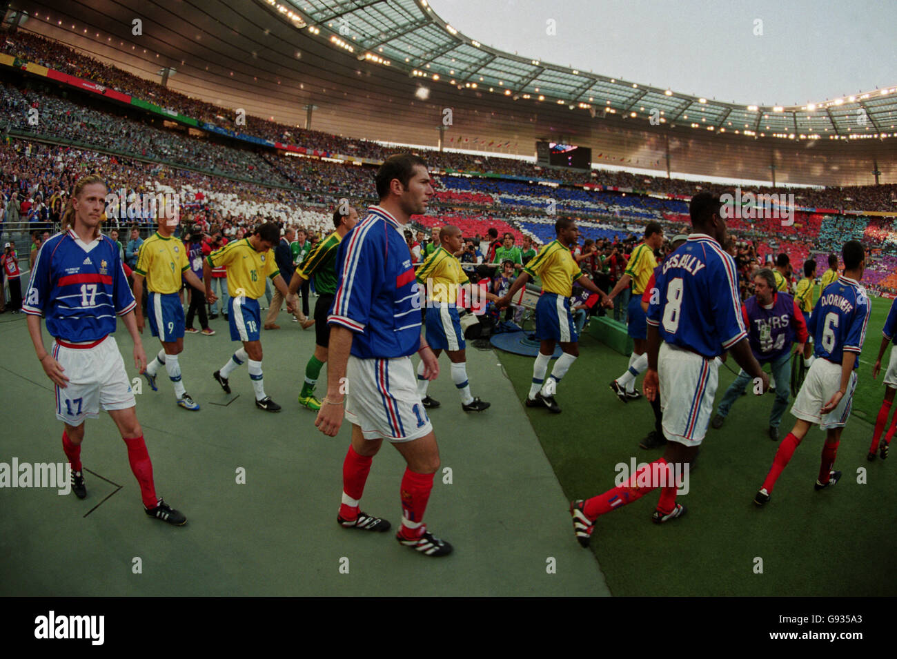 zidane walking past the world cup 0084