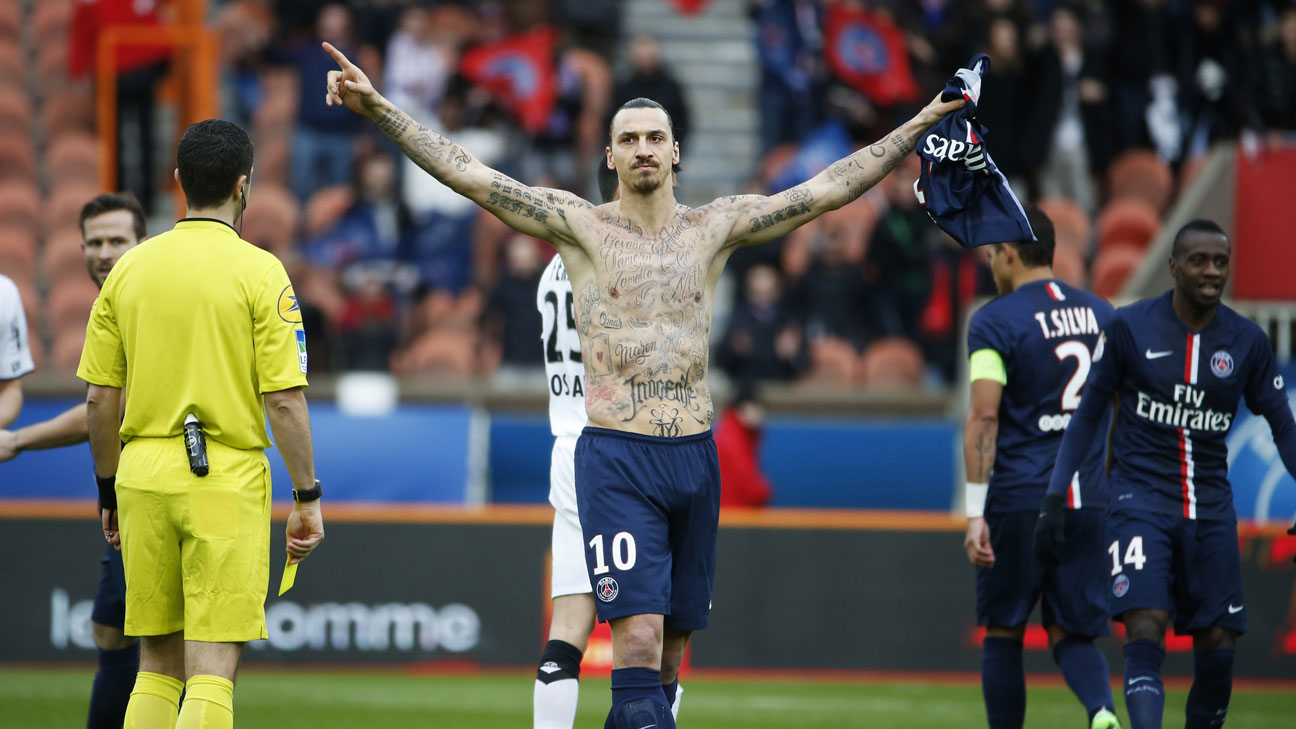 Zlatan celebration moments