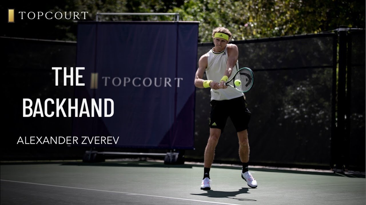 Zverev backhand videos