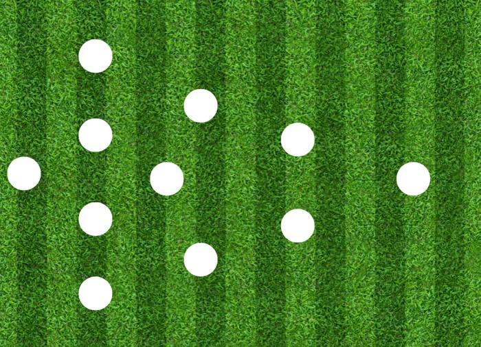 4-3-2 formation