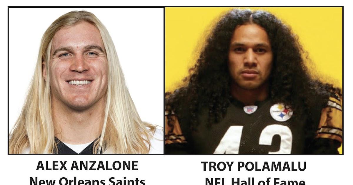athletes with long hair