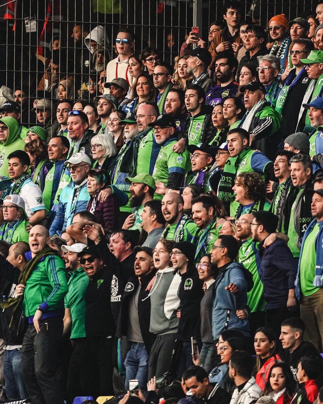 Seattle Sounders fans