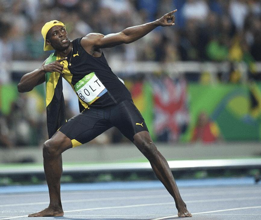 Usain Bolt, the fastest man ever, possesses flat feet