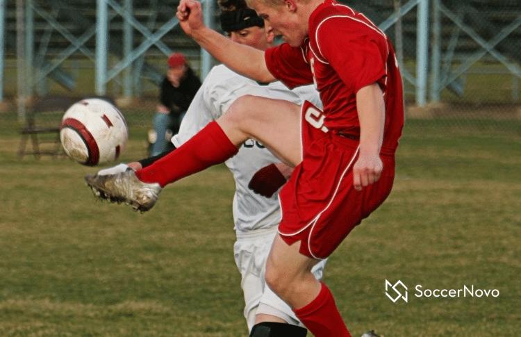 soccer high kick