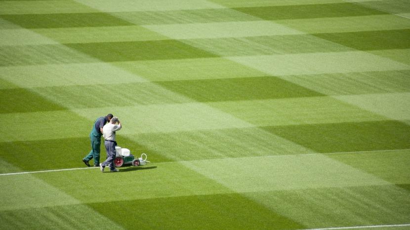 The Art of Lawn Stripes in Athletic Fields