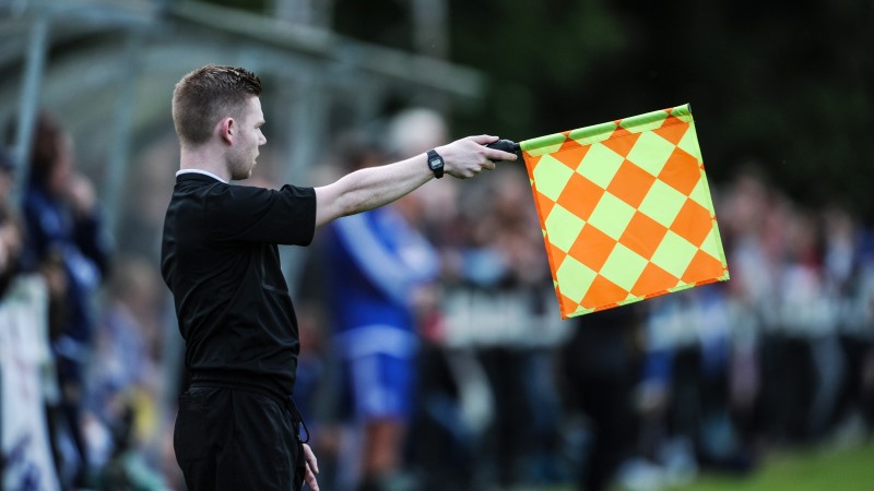 the offside line