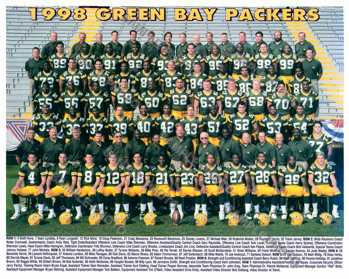 1998 green bay packers record-breaking season that defined football