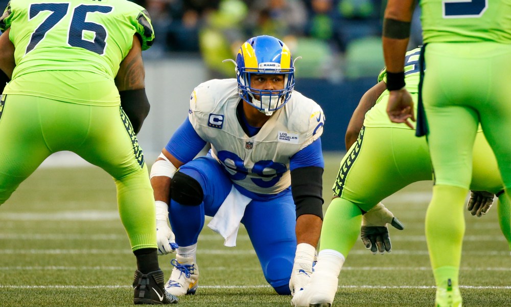 Aaron donald seahawks invincible spirit unleashed on the field