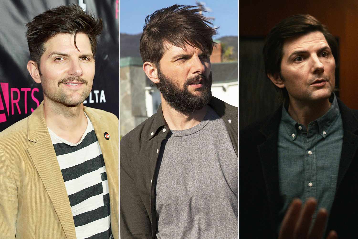 Adam scott face photos that capture the essence of a champion