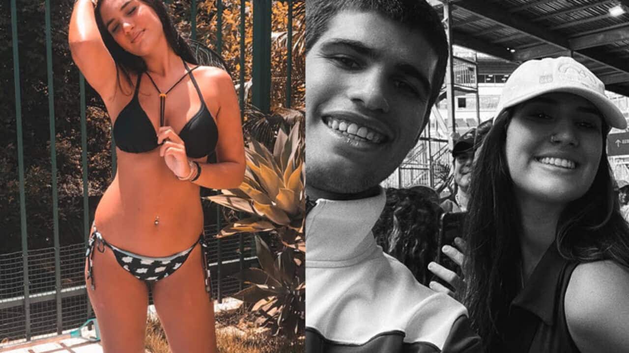 Alcaraz girlfriend photo capturing enduring moments of love and support