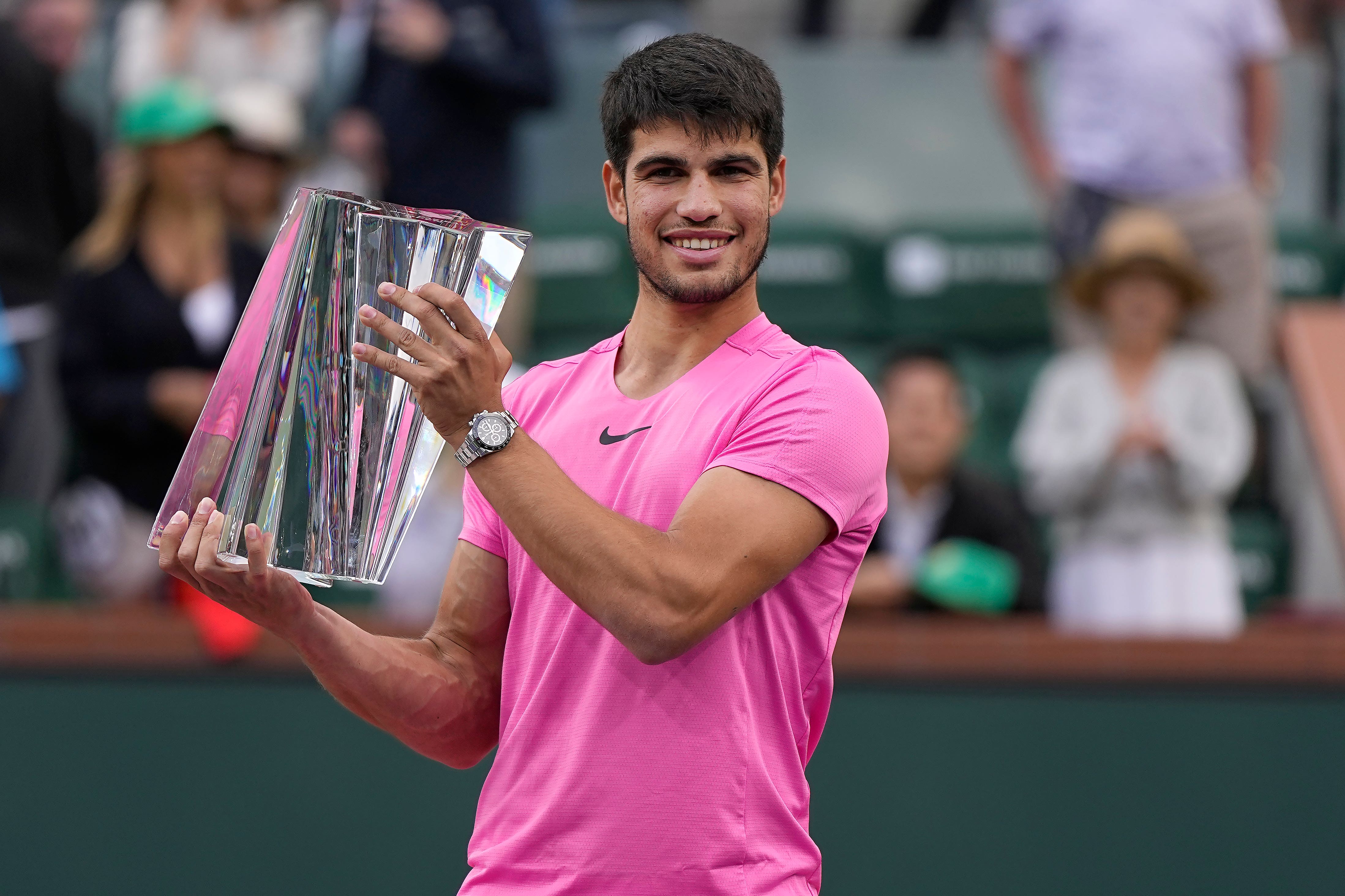 Unique insights into alcaraz’s journey at indian wells 2023