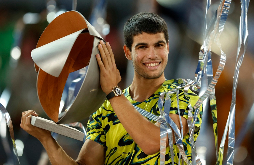 Alcaraz madrid 2023 heroic journey to tennis stardom and triumph