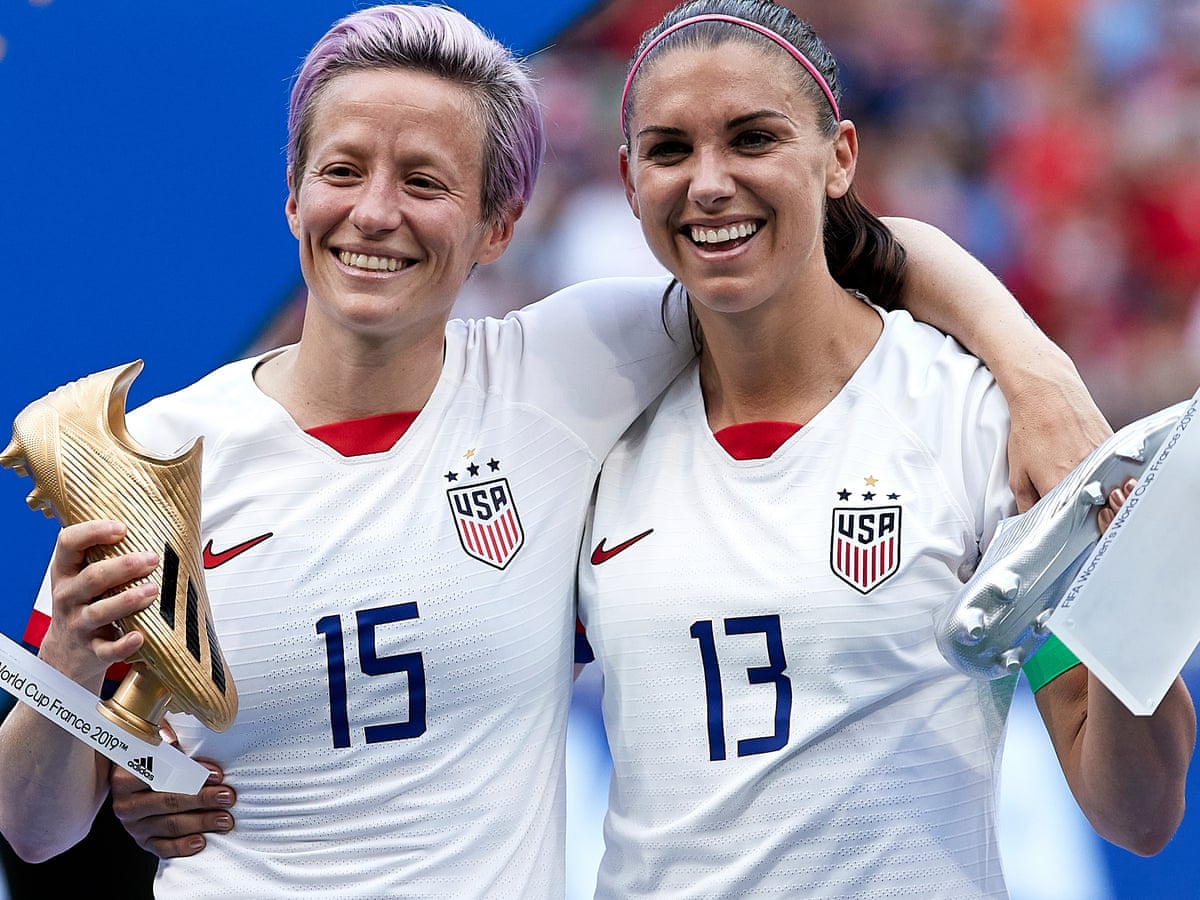 Alex morgan and megan rapinoe inspire with their unmatched talent