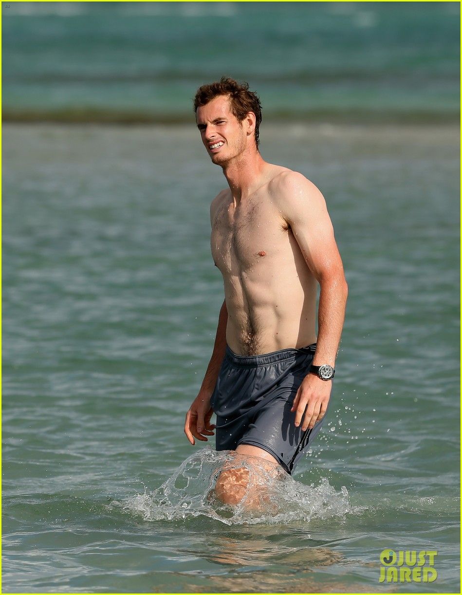 Andy murray shirtless electrifying moments that capture his spirit
