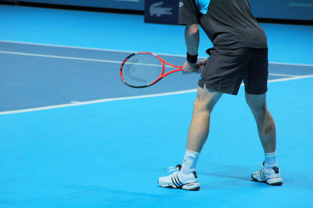 Mighty andy murray legs showcase resilience and triumph in tennis
