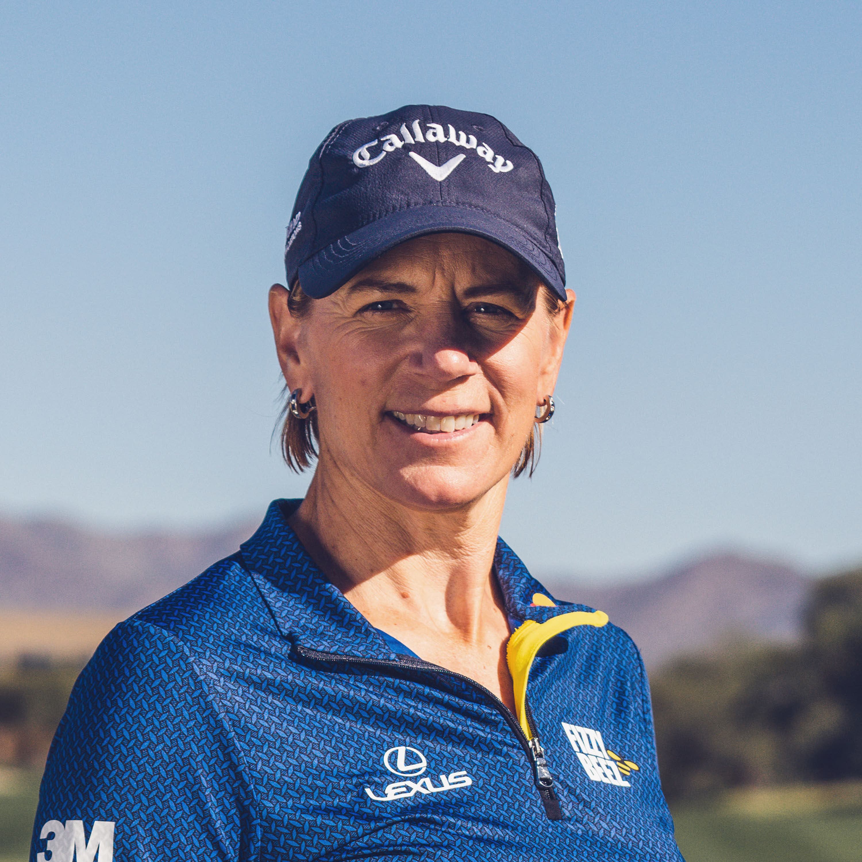 Annika sorenstam images that capture her energetic golfing spirit