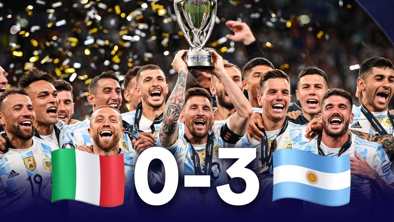 Argentina v italy riveting showdown in the world of football