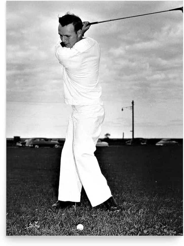 Arnold palmer poster relentless spirit of a golf legend in art