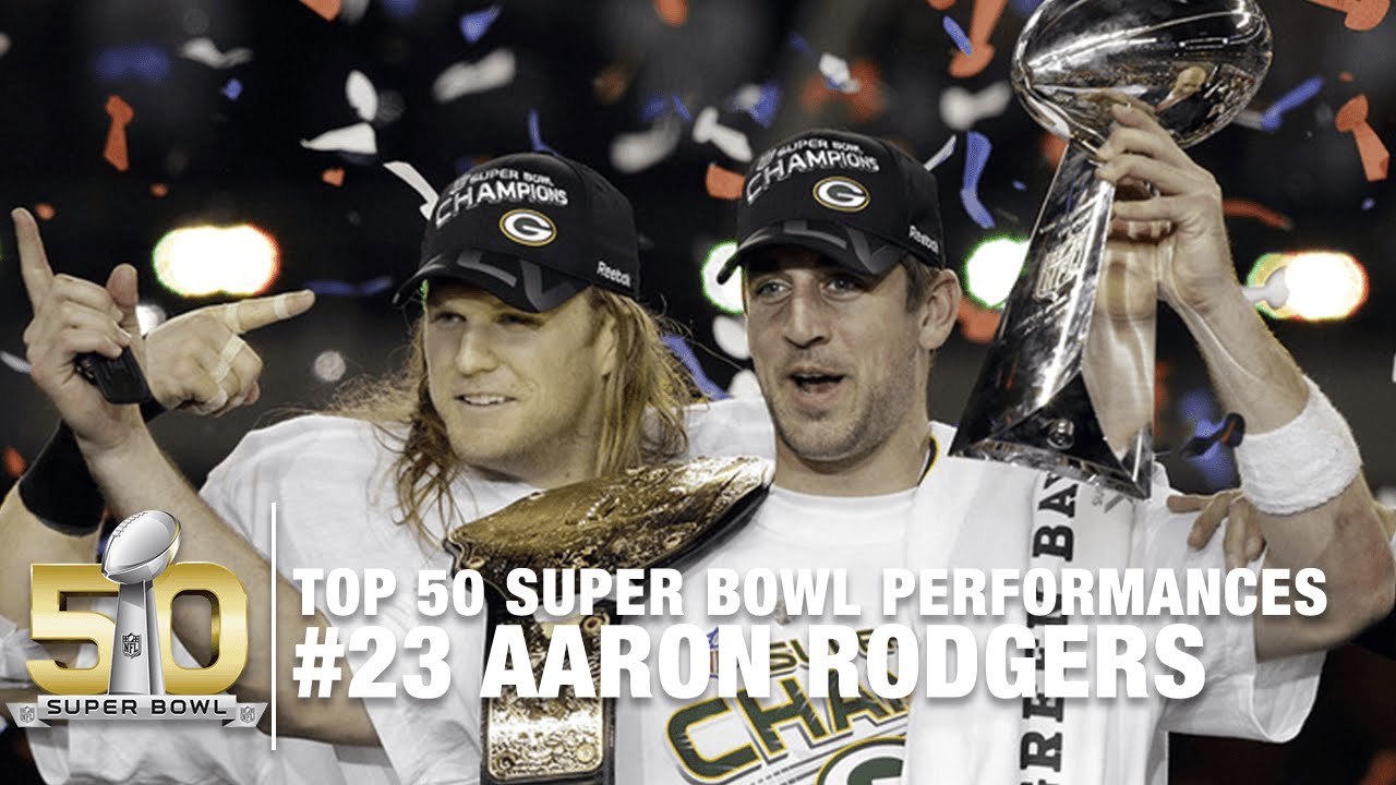 Best moments of aaron rodgers in super bowl history you should see