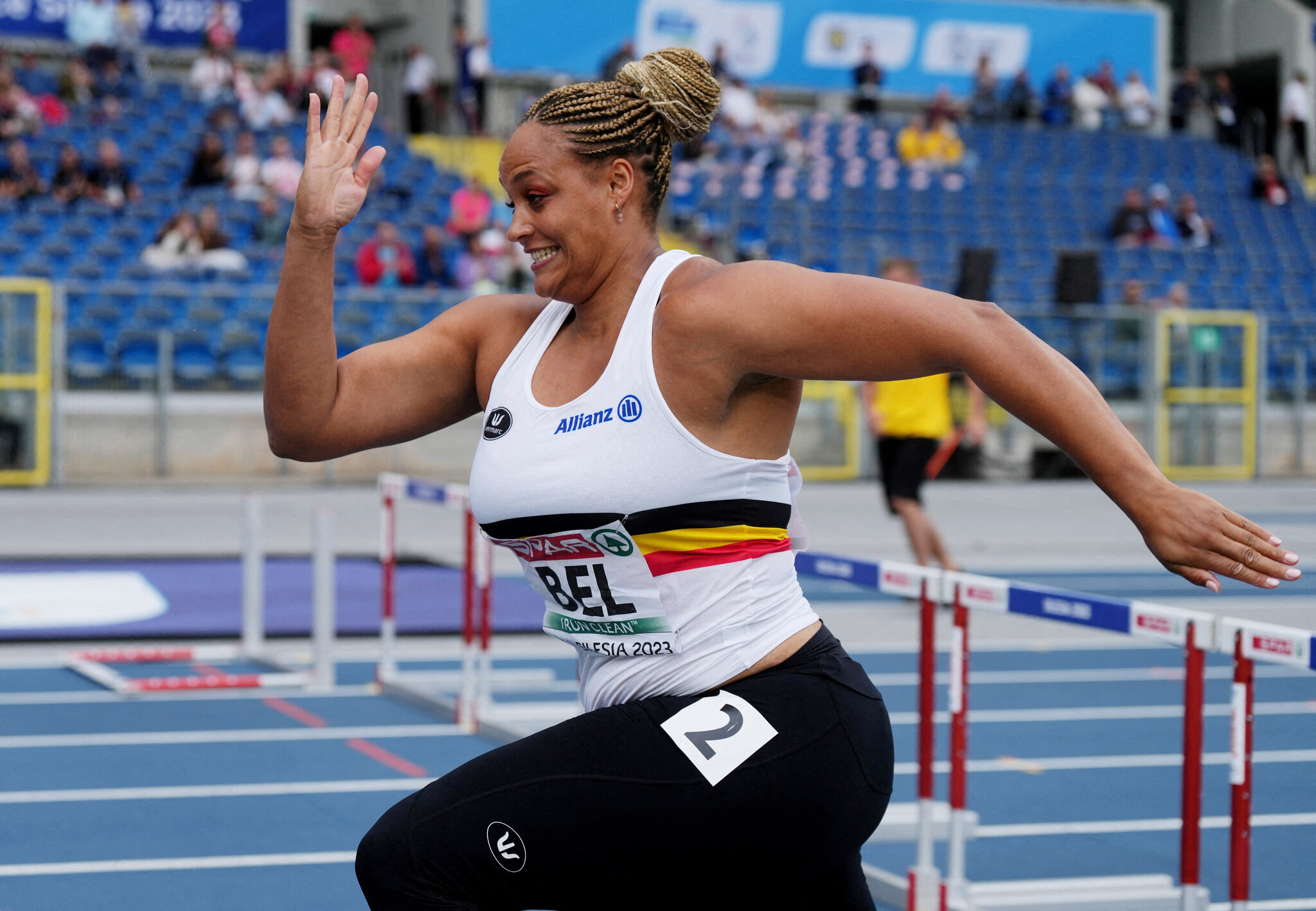 Belgium hurdles showcase teamwork and determination in sports events