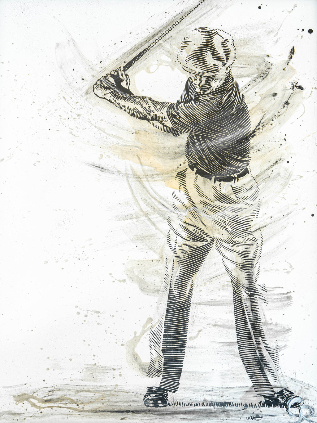 Ben hogan and arnold palmer photo dedicated to golf’s legends