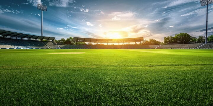 Driven by passion explore stunning cricket ground images now
