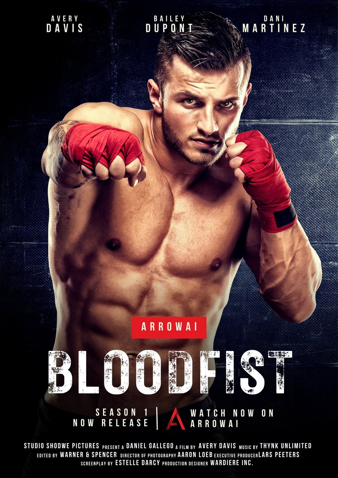 Create a boxing poster with relentless energy and style today!