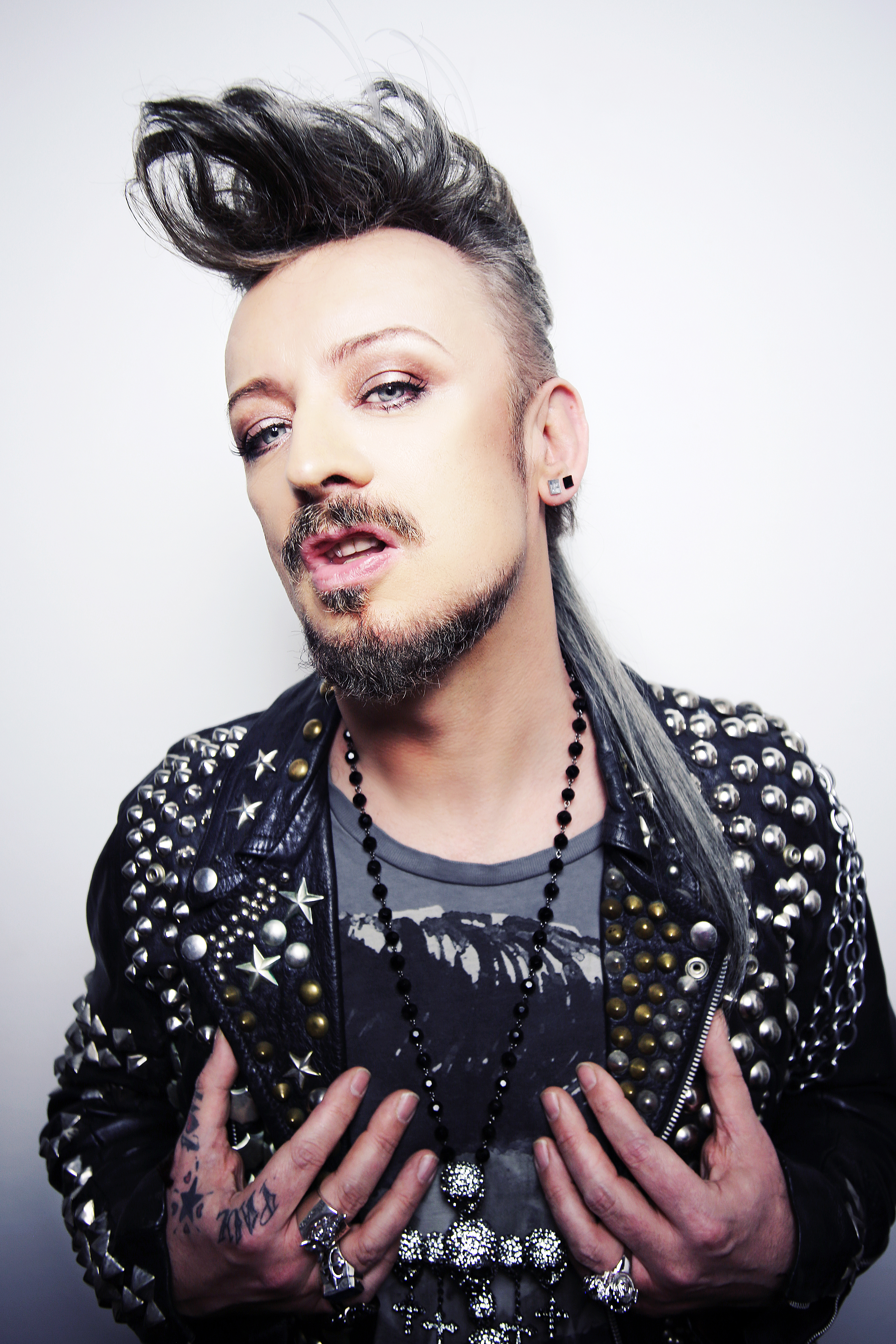 Boy george photo legendary moments capturing his vibrant persona