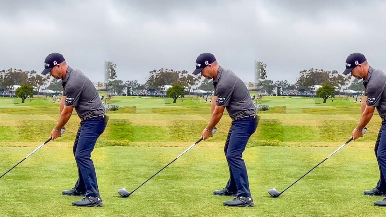 Brian harman golf swing reveals fierce power and precision in play