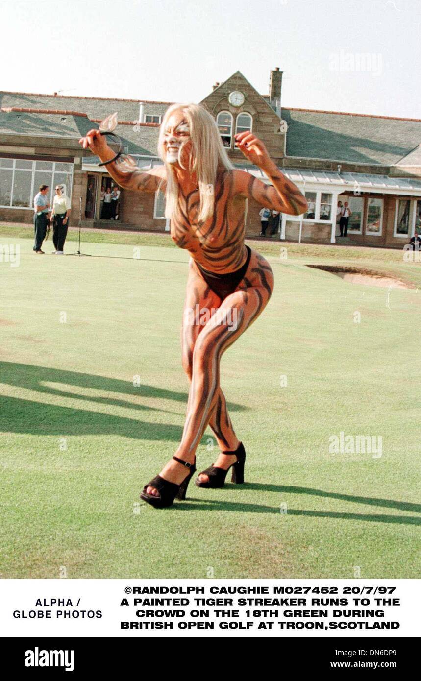 British open streaker captivates fans at this year’s sporting event
