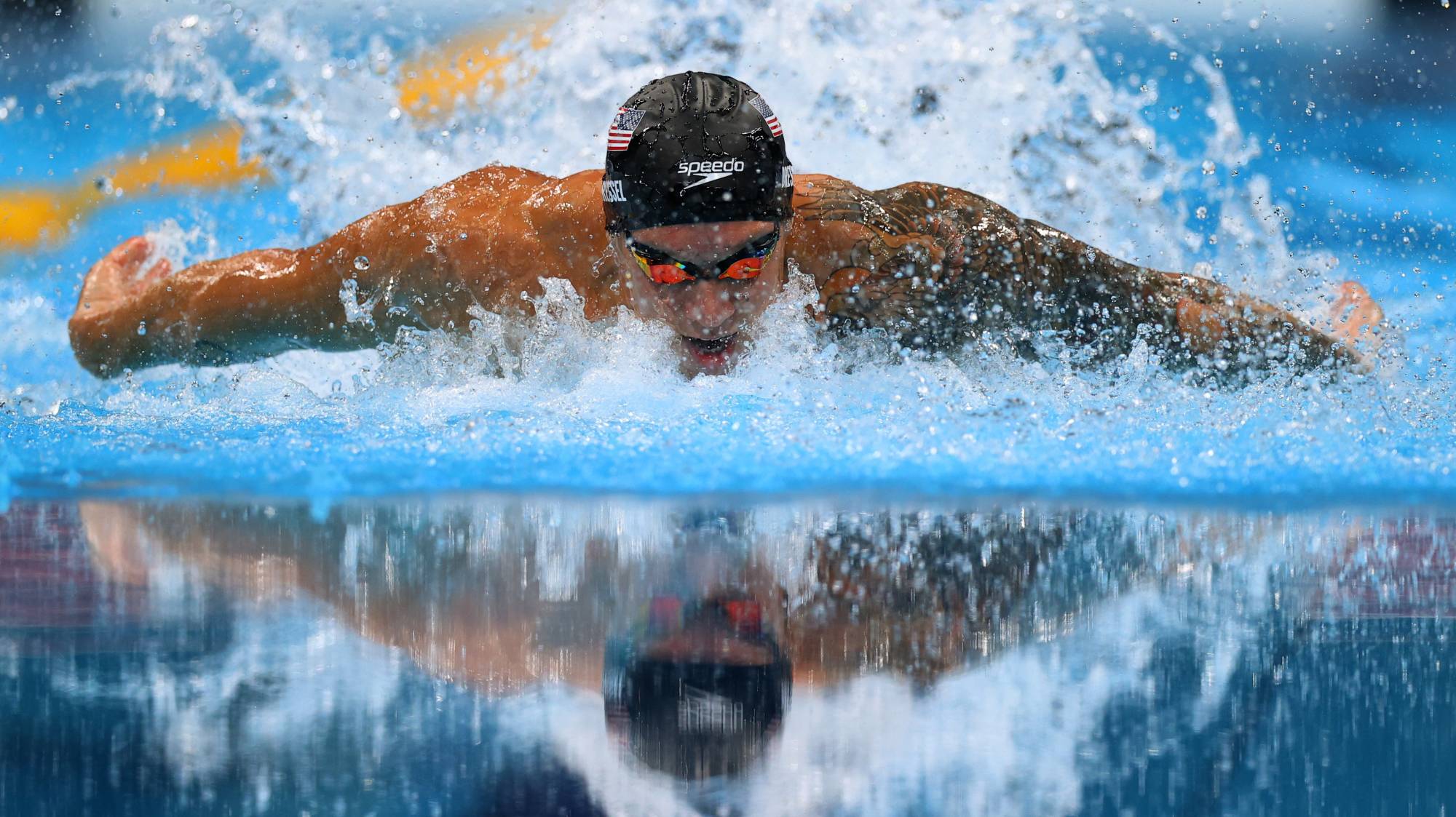 Caeleb dressel butterfly endurance showcases unmatched swimming talent
