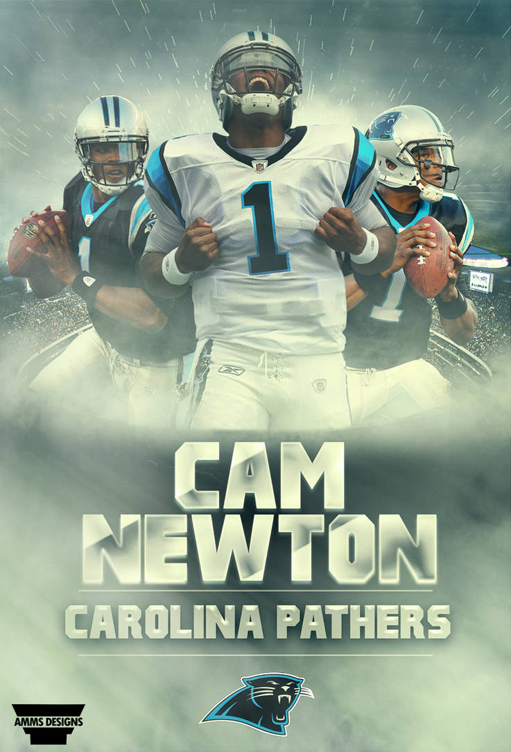 Cam newton poster classic designs for true sports enthusiasts