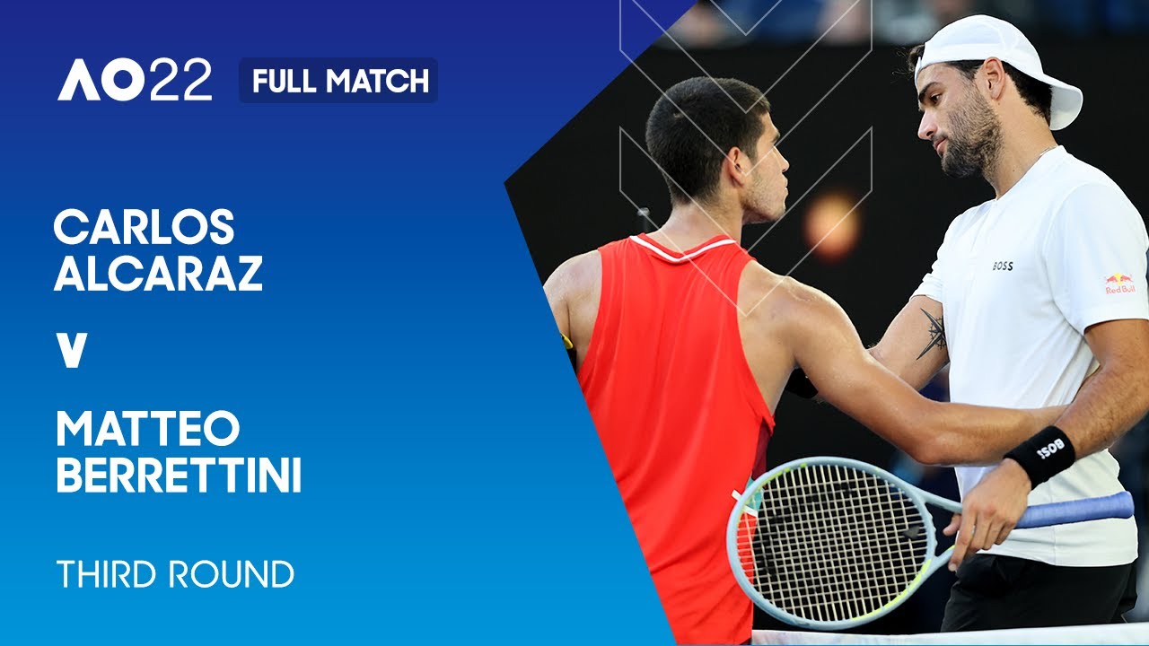 Alcaraz v berrettini: a thrilling clash of tennis titans awaited