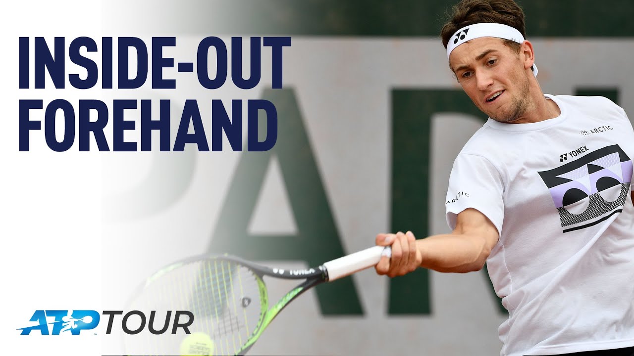 Casper ruud forehand is electrifying and a sight to behold on court