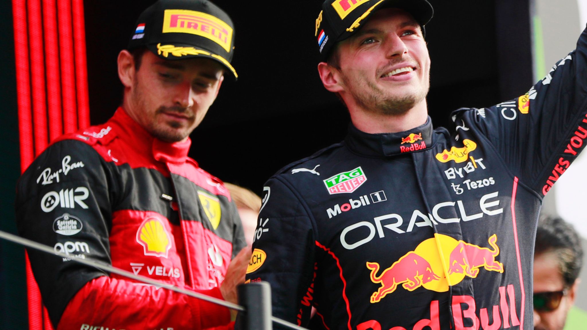 Charles leclerc vs max verstappen persevering in the race for glory