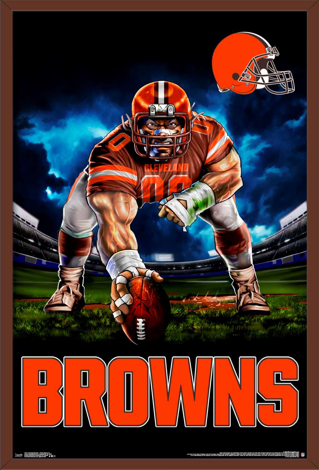 Browns posters provide unparalleled sports imagery for fans everywhere
