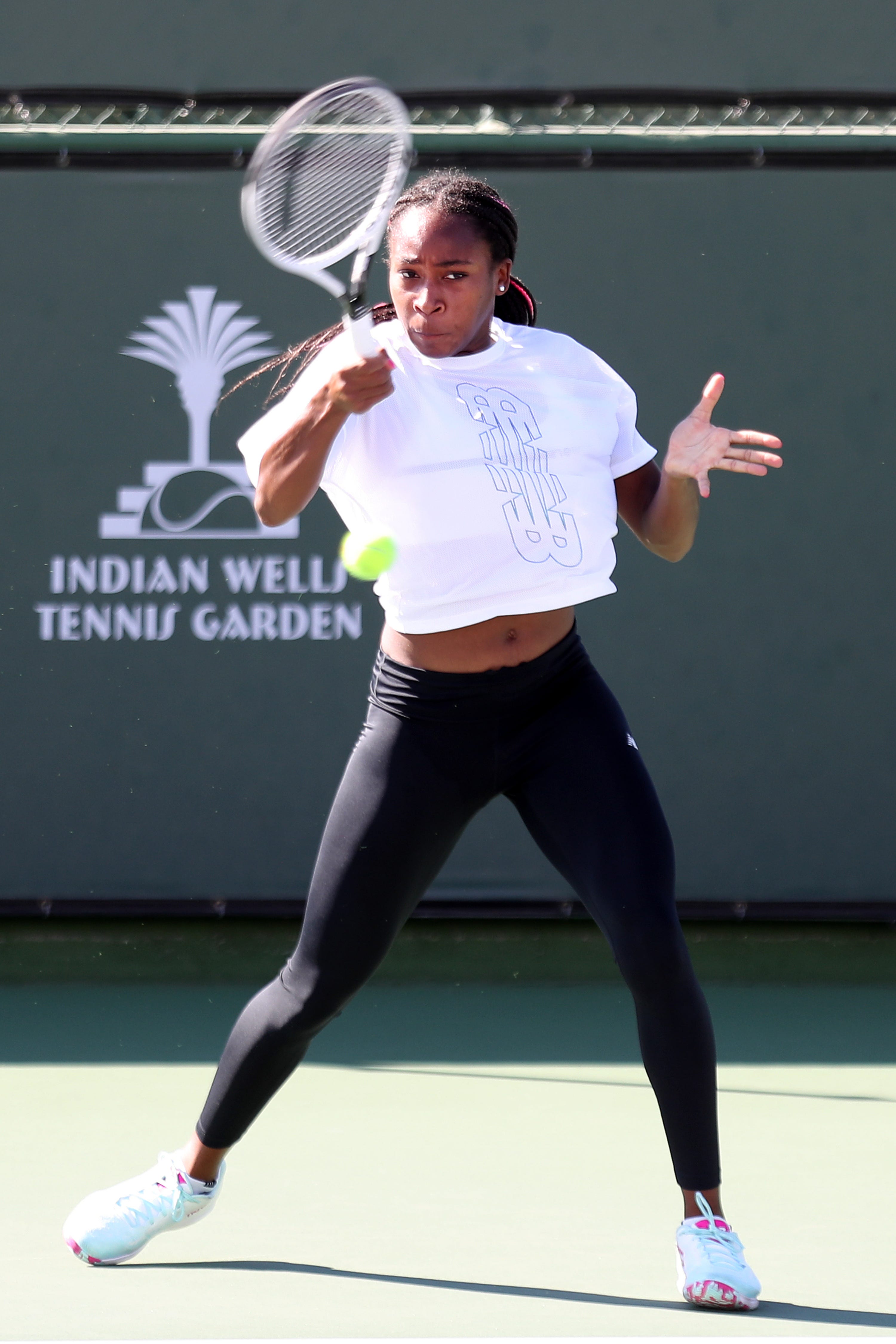 Mighty photos of coco gauff showcasing her hot athletic style