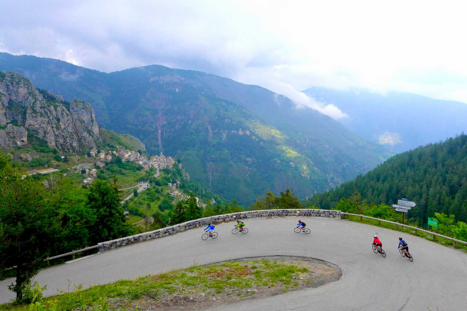 Col de la couillole is a formidable challenge for adventurers