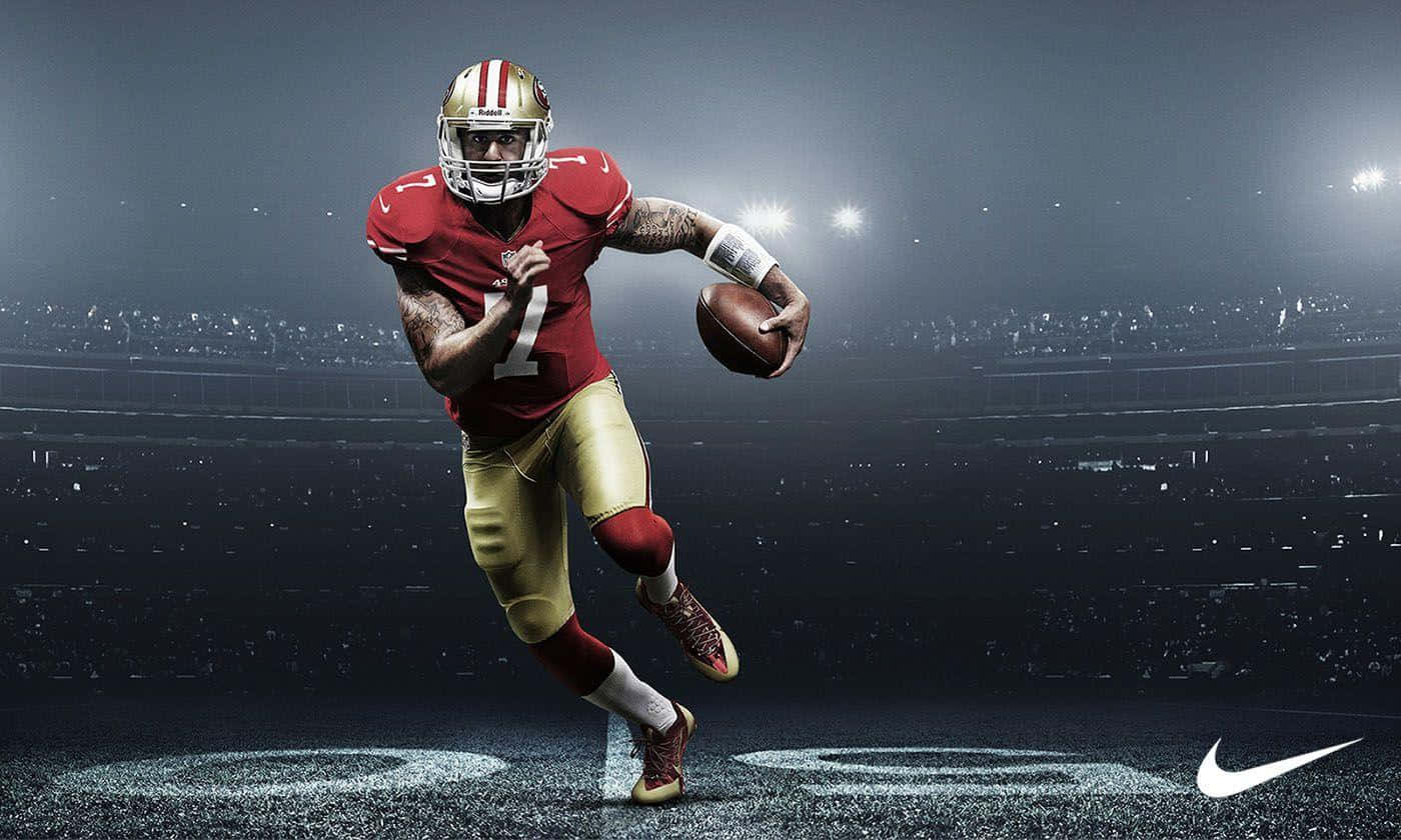 Fast-paced colin kaepernick wallpaper for passionate fans to enjoy