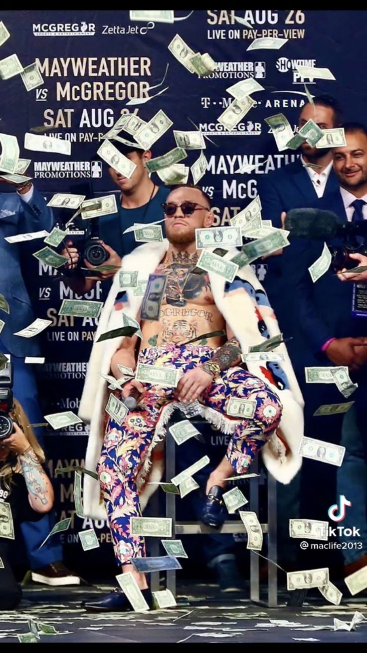 Conor mcgregor money picture showcases the mighty fighter’s wealth